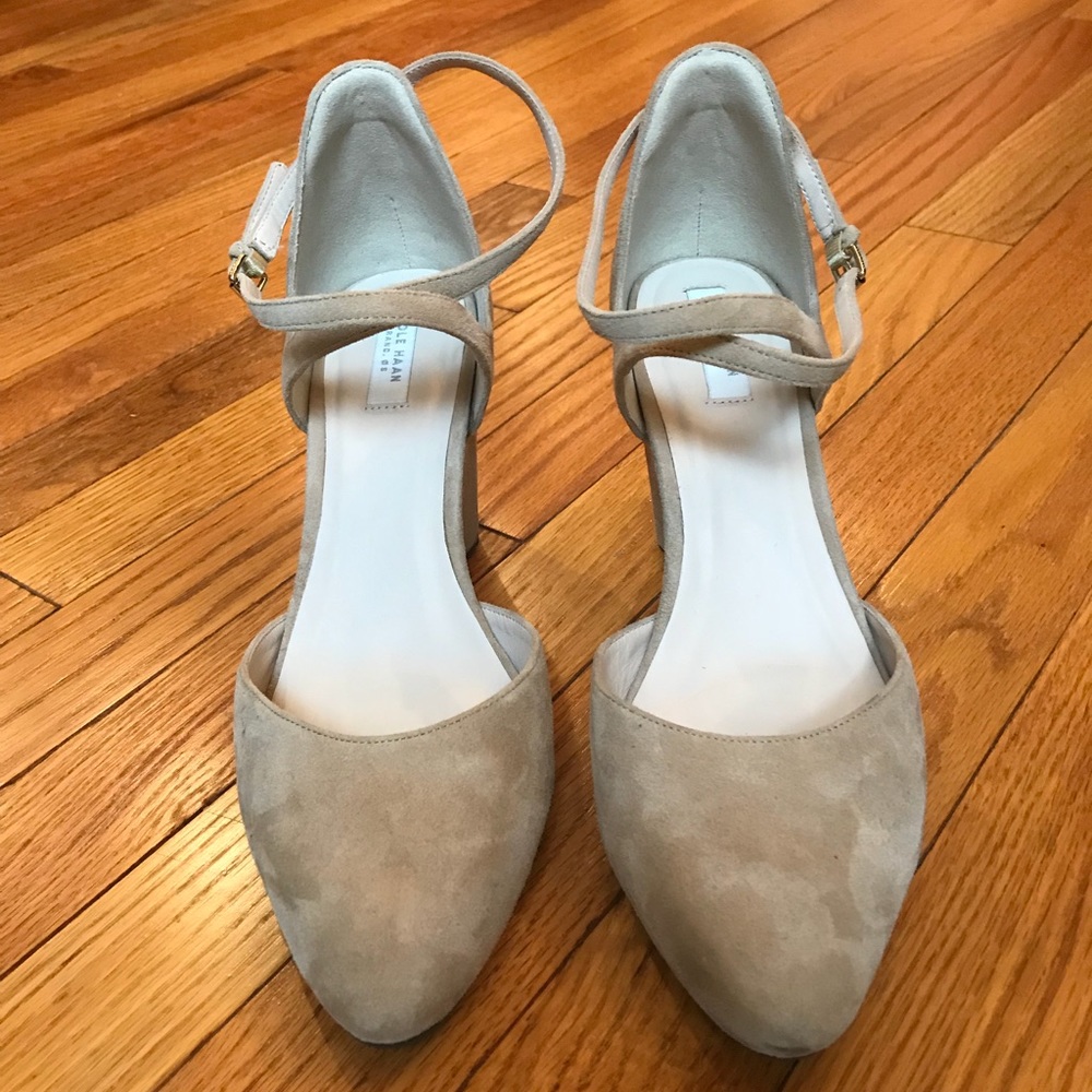 Cole Haan suede pump. Worn 1 time